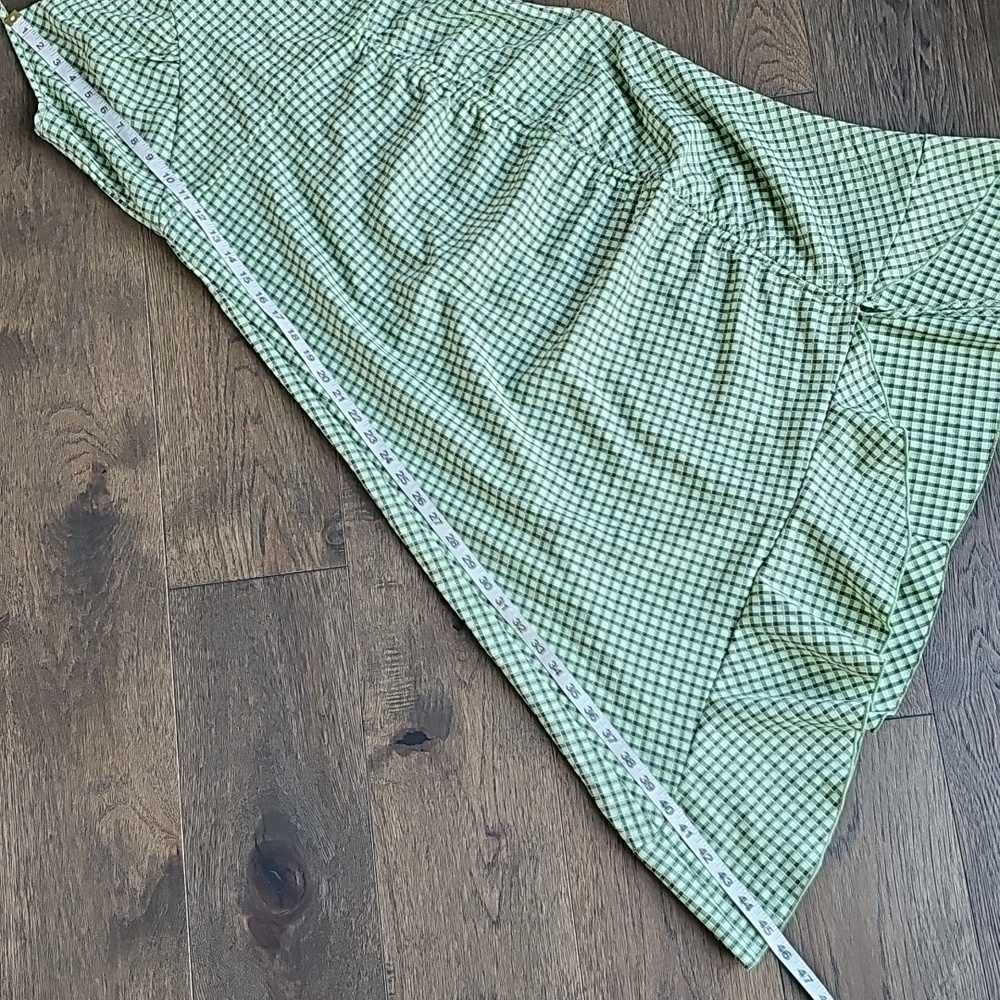 Cider Green Gingham Midi Dress - Picture 12 of 12